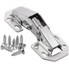 8 x Screw-On Hinges with Spring Opening Angle 90° Cupboards