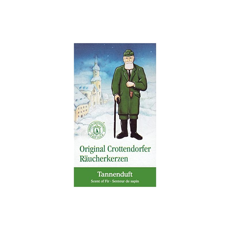 Crottendorfer Pine Fir Scent German Incense Cones Germany For Christmas