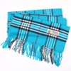 TZ Promise Plaid Cashmere Feel Classic Soft Luxurious Winter Scarf
