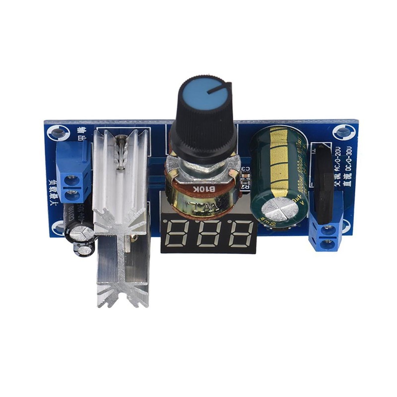 LM317 Voltage Regulator 12 V Adjustable DC 3 30 V