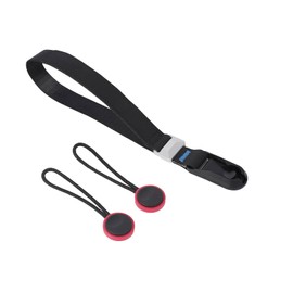 mecizox Camera Wrist Strap, Camera Hand Straps for Photographers, Adjustable Quick Release with Safer Connector for DSLR SLR Mirrorless Cameras (Black)