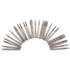 30Pcs Diamond Grinding Bits, 2mm Cylinder Head, 3mm Shank, 45mm