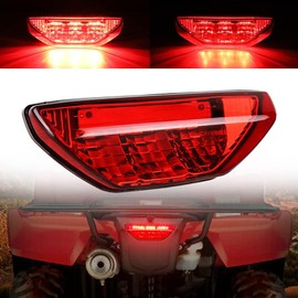 Cavauu ATV Motorcycle LED Tail Light Waterproof for Honda TRX LED Brake Lamp Replaces# 33700-HN1-A71 Compatible with Honda TRX 250 300 400EX Rancher 420 TRX400X 500 700 (1 PCS) (Red)