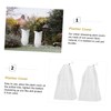 Sosoport 2pcs Plant Protection Cover Greenhouse Frost Guard Drawstring Winter