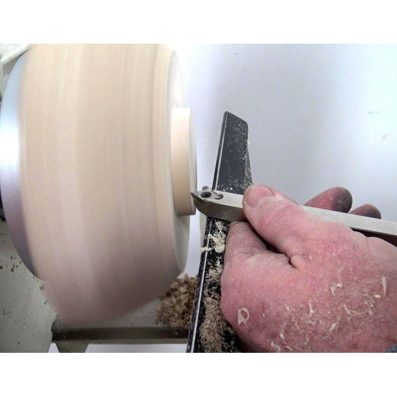 Simple 55° Detailer Carbide Diamond Scraper Spindle Turning Wood Lathe