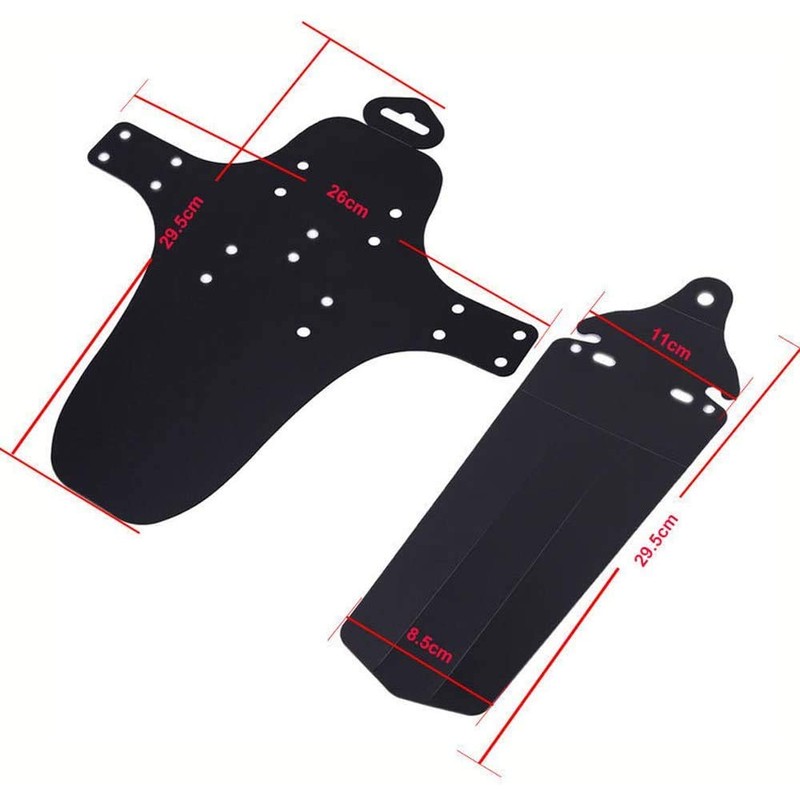 VOANZO Bike Fenders, Mountain Bike Bicycle Front Rear Tire Mudguards