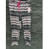joyspun NWT Joyspun Women's Pink Grey Woven Reindeer Snowflake Pajama