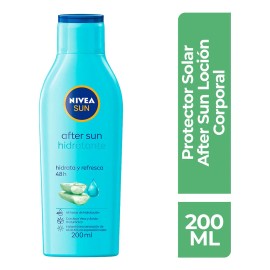 Crema Hidratante Nivea After Sun Aloe Vera 200ml Vitamina Ácido Hialurónico