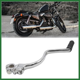 Motoforti 15mm Dia Shaft Aluminium Alloy Motorcycle Engine Kick Start Lever Long-lasting