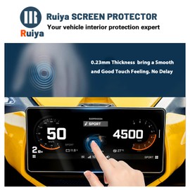 (2Packs)2024 2025 Maverick R Screen Protector for Can-Am Maverick R Accessories Plastic Nano Films Compatible with 2024 2025 Can-Am Maverick R/X rs/X rc/Max-10.25" Display Touchscreen