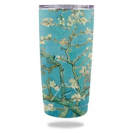 MightySkins Skin Compatible with Ozark Trail 20 oz Tumbler (2016) - Almond Blossom | Protective, Durable, and Unique Vinyl wrap Cover | Easy to Apply, Remove, and Change Styles | Made in The USA