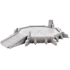 Tabletop Terrain Grimdark Landing Pad by War Scenery for Wargames and RPGs 28mm 32mm Miniatures