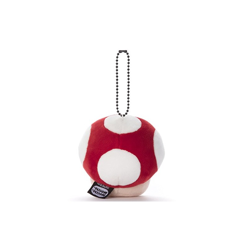 マリオカート Mocchi-Mocchi-GameStyle ボールチェーンマスコット ダッシュキノコ 幅約9cm