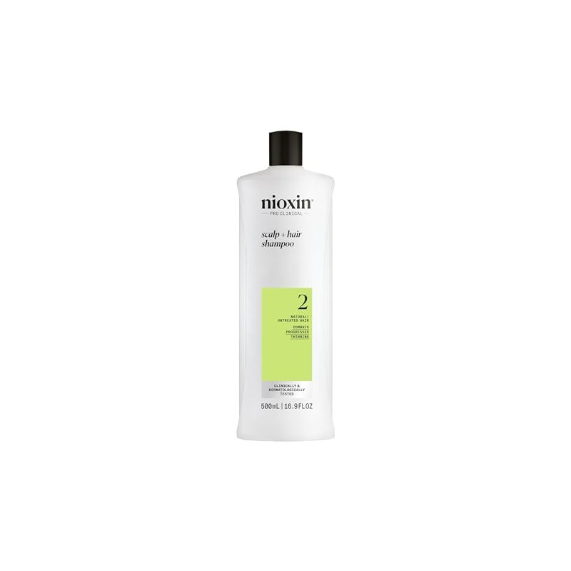Nioxin Cleanser Shampoo System 2 for Fine Hair with Progressed