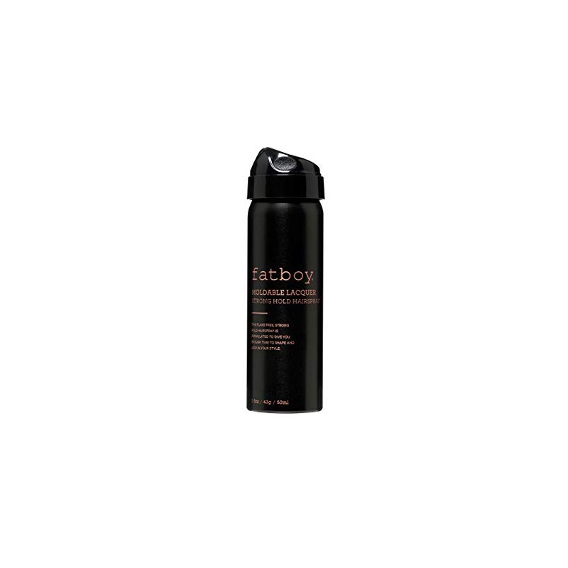 Fatboy Moldable Lacquer Hair Spray Strong Hold for High Impact