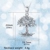 Odinstone 925 Sterling Silver Tree of Life Necklace for Women,