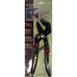ROBOGRIP 10 V-Notch Jaw, Self-Adjusting Pliers by Robogrip