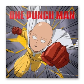 Grupo Erik Wandkalender 2023, One Punch Man Jahreskalender 2023, Kawaii Kalender 2023 Wandkalender mit Geschenk Poster, Kalender 2023 zum Aufhängen, offizielle Lizenz, FSC zertifiziert