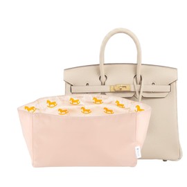 【Ponon】Bag-in-Bag for Hermes, Horse Pattern Waterproof, 5 Types Total, Bag-in-Bag, Inner Bag, Compatible with Picotin PM MM, Birkin 25, Birkin 30, Garden Party TPM, Evelyn Mini, Lindy, Evelyn TPM