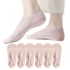 PHANOUSLY Ultra Thin Liner Socks Non Slip Seamless No Show