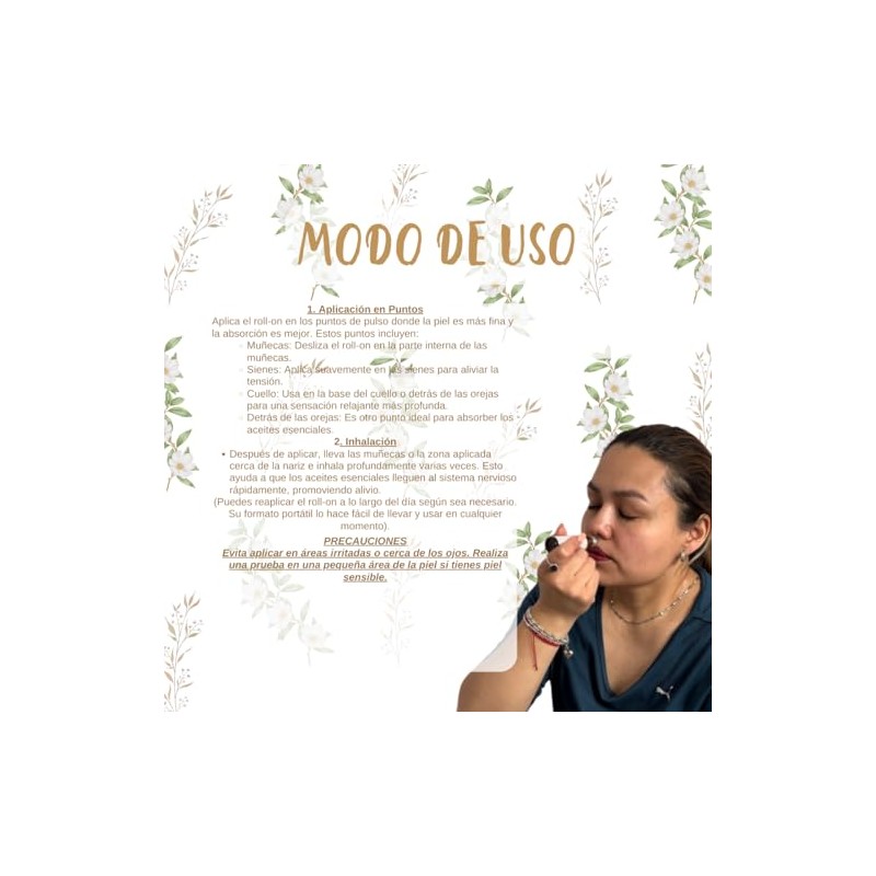Kit Roll Dolor Cabeza Migraña Feromonas Relajante