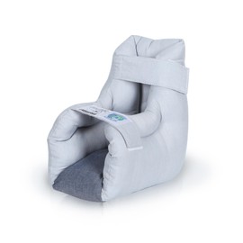 EZ Assistive 1pc Heel Protector Cushion Foot Pillow Remove Pressure and Bedsores,Heel Protectors for Pressure Sores for Heal Protection (Gray, Standard)