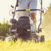 2 Stück Universal-Rasenmähergriff Rasenmäher Flügelmutter Schraube Bolzen Dreieck Griff Knauf
