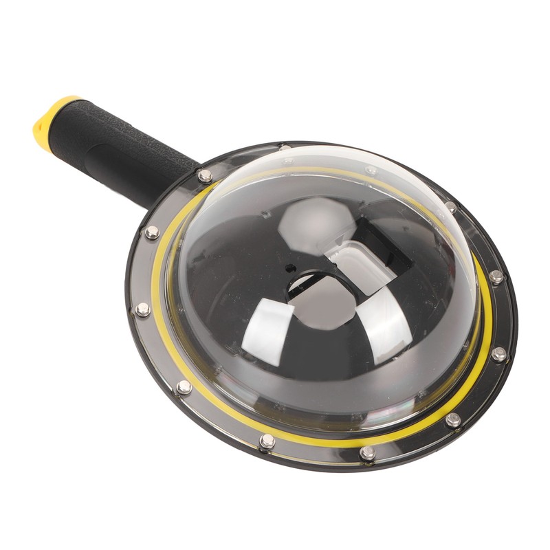 Dome Port IP68 98.4ft Waterproof Underwater Diving Lens Cover Housing