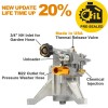 YAMATIC Pressure Washer Pump 7/8" Shaft Vertical Replaced Pump 3000