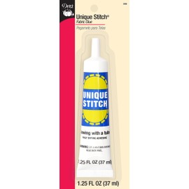 Dritz Dritz 398 Unique Stitch Stitchless Sewing Liquid Adhesive, Clear, 1.25-Fluid Ounce