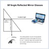 okcsc Lazy Reading Glasses Light Thinner Horizontal HD Glasses for