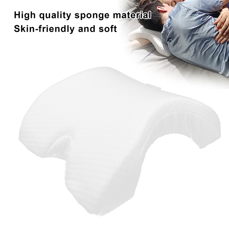Arched Shaped Cuddle Arm Pillows Slow Rebound Pressure Pillow Memory