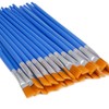 UPINS 30 Pcs Flat Paint Brushes,Small Brush Bulk for Detail