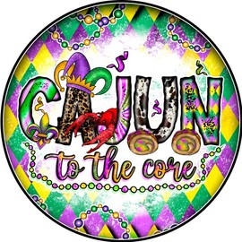 Mardi Gras Wreath Sign, Wreath Sign for Mardi Gras, Let the Good Times Roll, Crawfish Season, Fat Tuesday, Party, Louisiana, Tis the Season