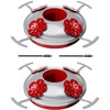 REZIPO Hummingbird Feeder Bottom Base Replacement Accessories (2)