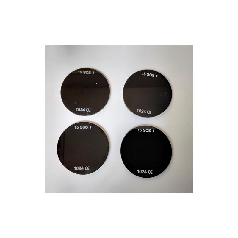 SCHUTZGUT Welding Glass Replacement Discs DIN 15 for Welding Glasses