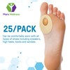 Oval Shaped Felt Callus Protective Pads - Adhesive Foot Pads