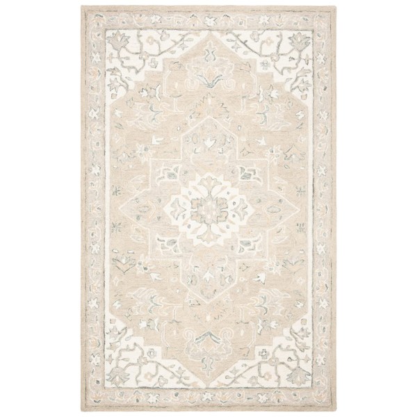 SAFAVIEH Micro-Loop Collection Accent Rug - 2' x 3', Light
