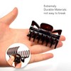 Basic Sense 2.4 inch Hair Claws, Durable & Sturdy Non-Slip