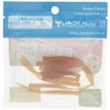 JACKALL (ジャッカル) Worm Pekering 3 Inches Iso-me Glow Crush
