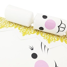 6 Stand Up Easter Bunny Cracker Making Craft Kit - Make & Fill Your Own