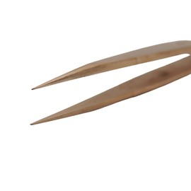KD89 Horotec MSA12.306-B5 Tweezers Strong Pointed Bronze Length 125 mm Bronze