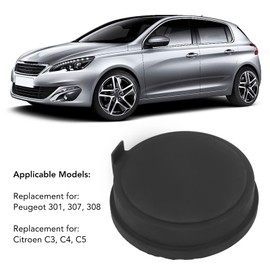 Akozon Headlight Dust Cover 1609015380 Headlight Dust Cap Replacement for 301 307 308