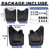 Upgraded Mud Flaps for 2024 2025 Toyota Tacoma Front &