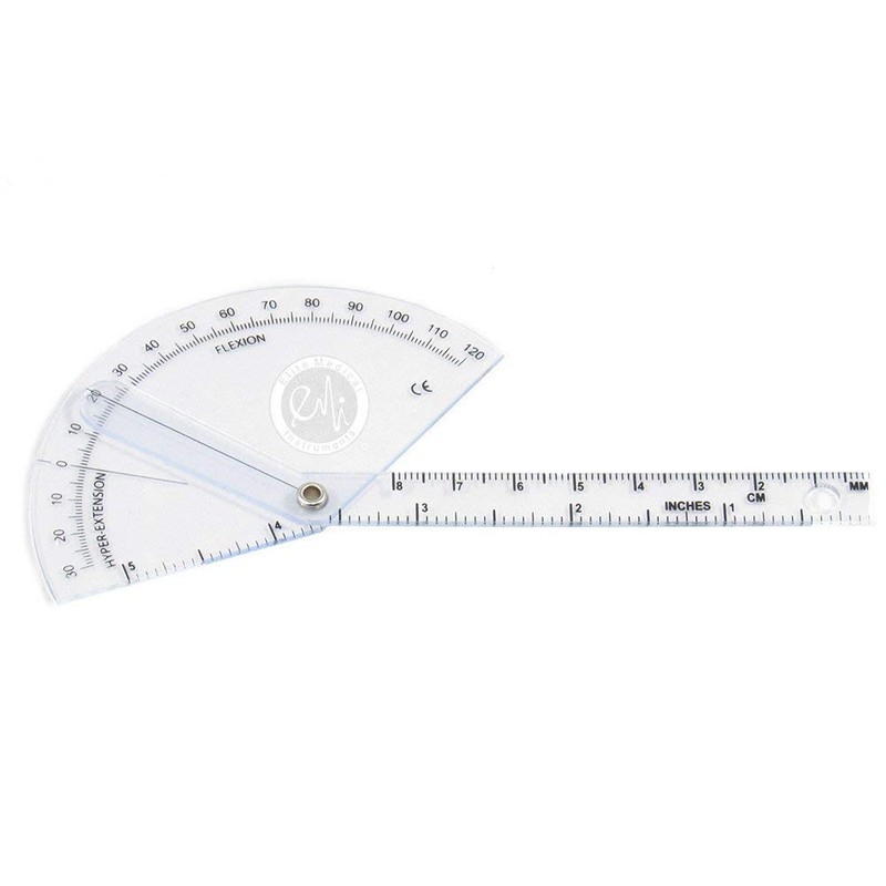 Elite Medical Instruments USA The Original 6 Piece Quality Goniometer