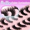 Losha Lashes Volume False Eyelashes Fluffy Cat Eye Lashes 7