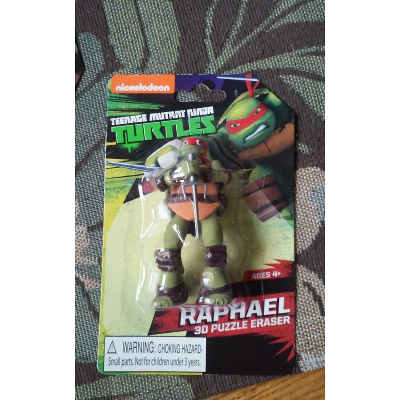 Sky High Teenage Mutant Ninja Turtle Raphael 3D Puzzle Eraser