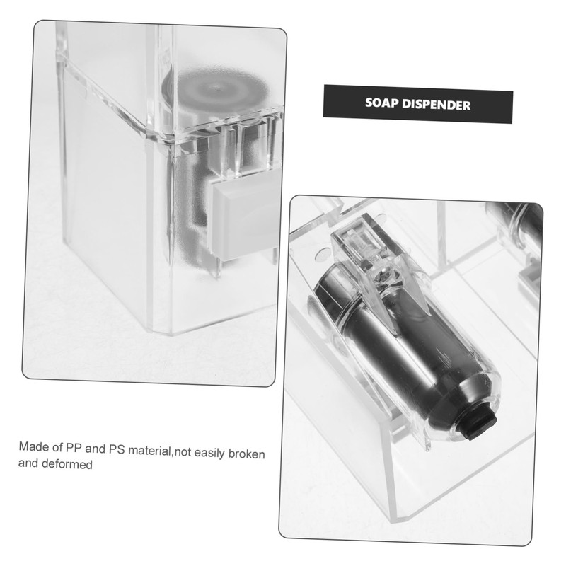 Ciieeo Push Soap Dispenser Foaming Soap for Bathroom Wall Mount