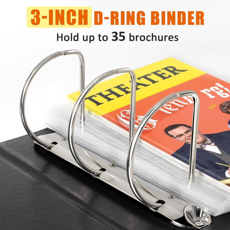 tutata 3 inch Binder with Sleeevs, for Broadway and Theatre