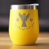 Always With You - Wine Tumbler Cup with Sliding Lid